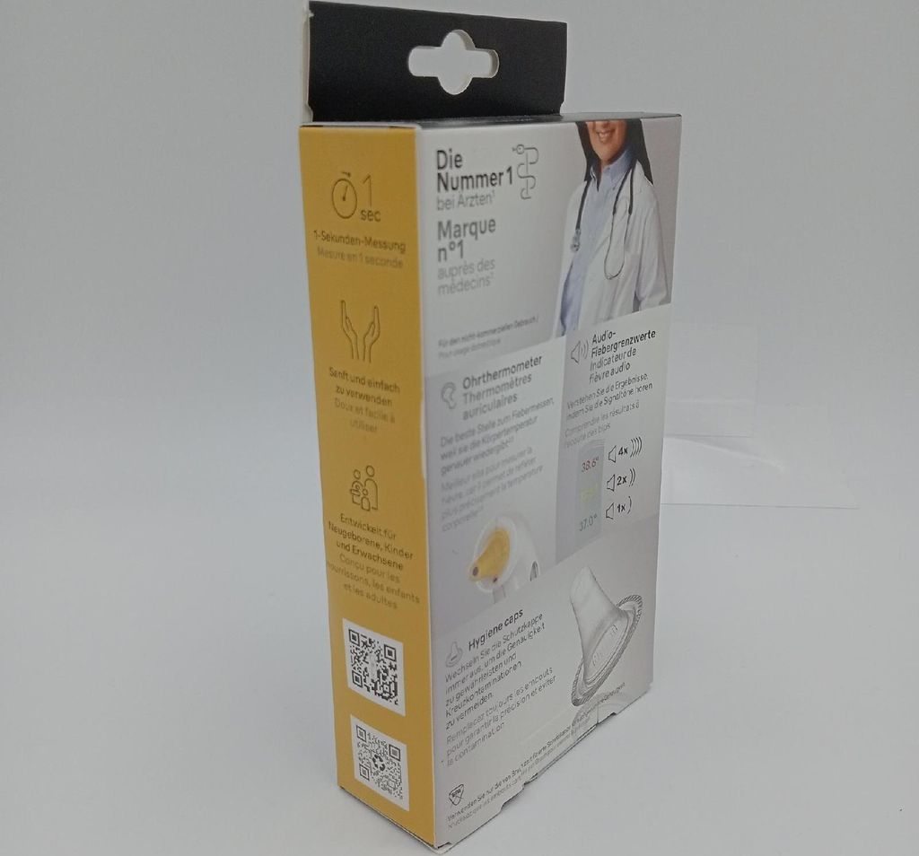 Braun ThermoScan 3 Contact White Ear Zdjęcie produktu 39