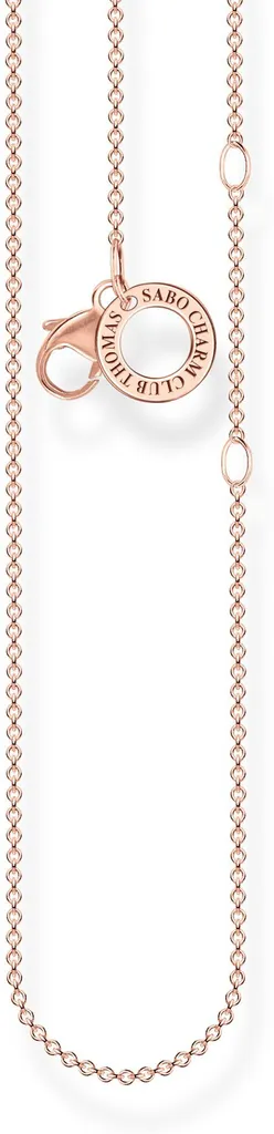Collier ras de cou Femme en Argent 925 Thomas Sabo chaîne fine 38 cm