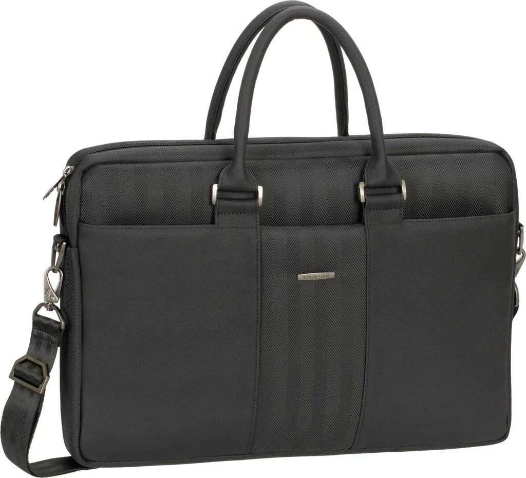 Sacoche Ordinateur 15,6'' Idéale pour Voyages d'Affaires Riva Case