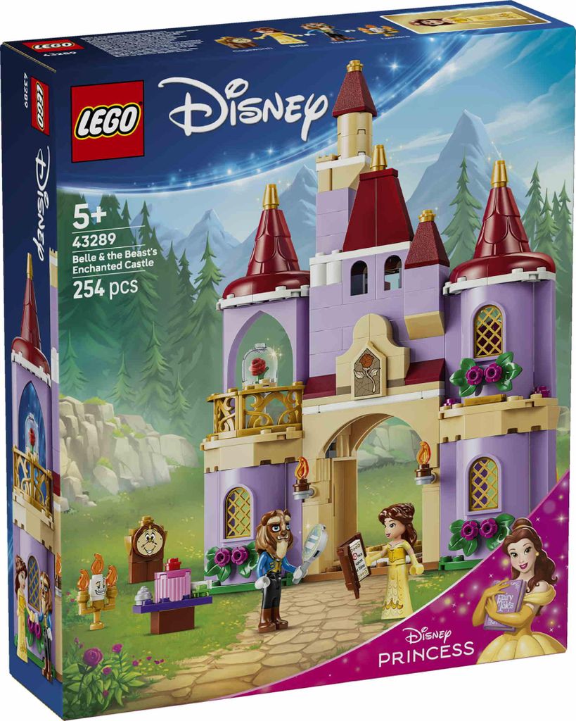 LEGO ǀ Disney Princess Das verzauberte Schloss von Belle Produktbild 