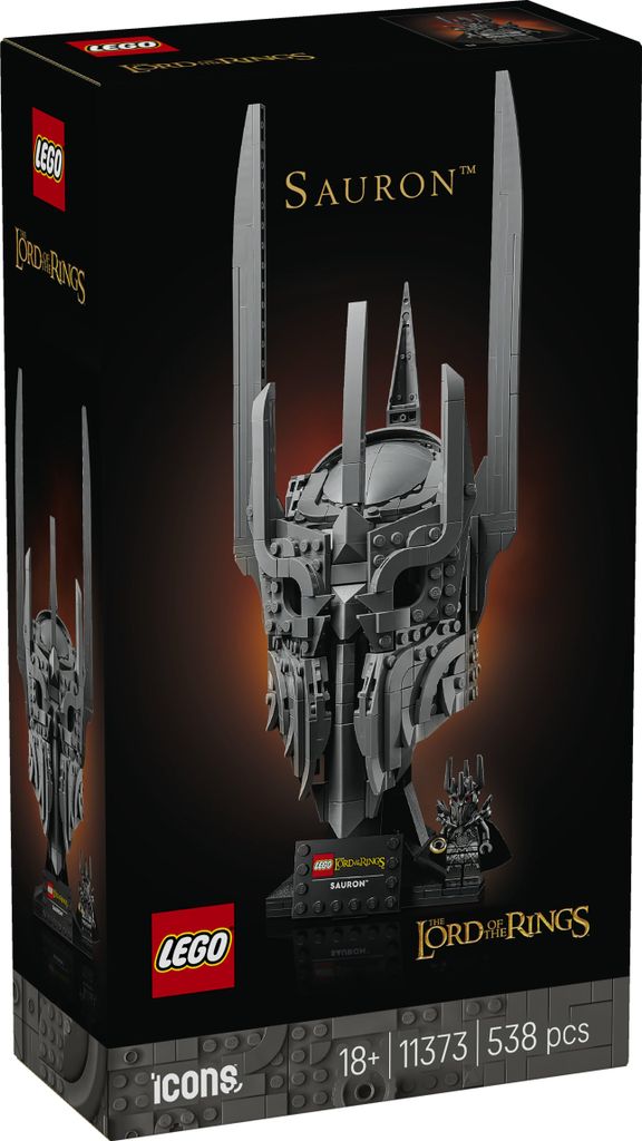 LEGO® Icons 11373 De Heer der Ringe: Saurons helm Productafbeelding 