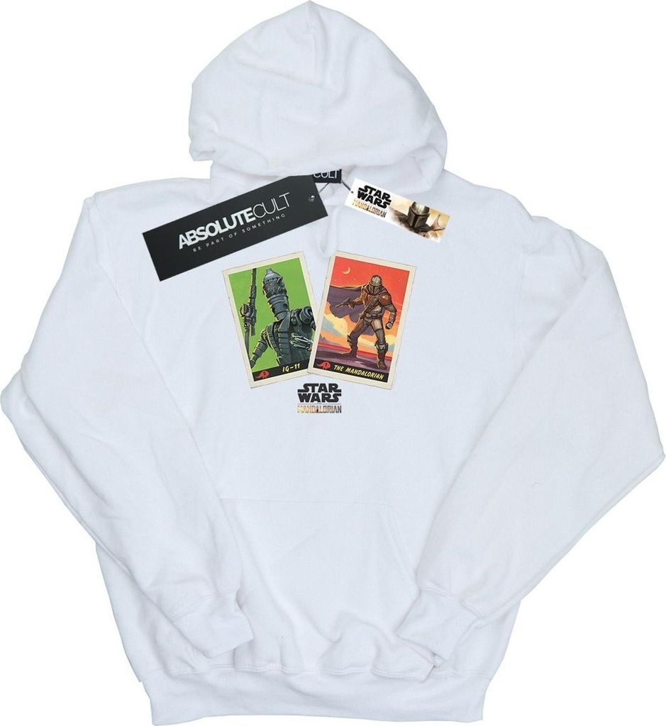 Star Wars - "The Mandalorian" Kapuzenpullover für Herren BI18612 (5XL) (Weiß)