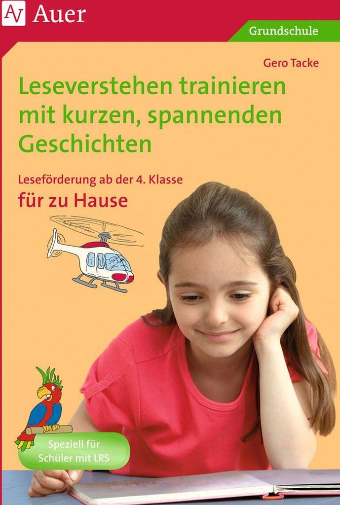 Leseverstehen trainieren, ab Klasse 4, zu Hause
