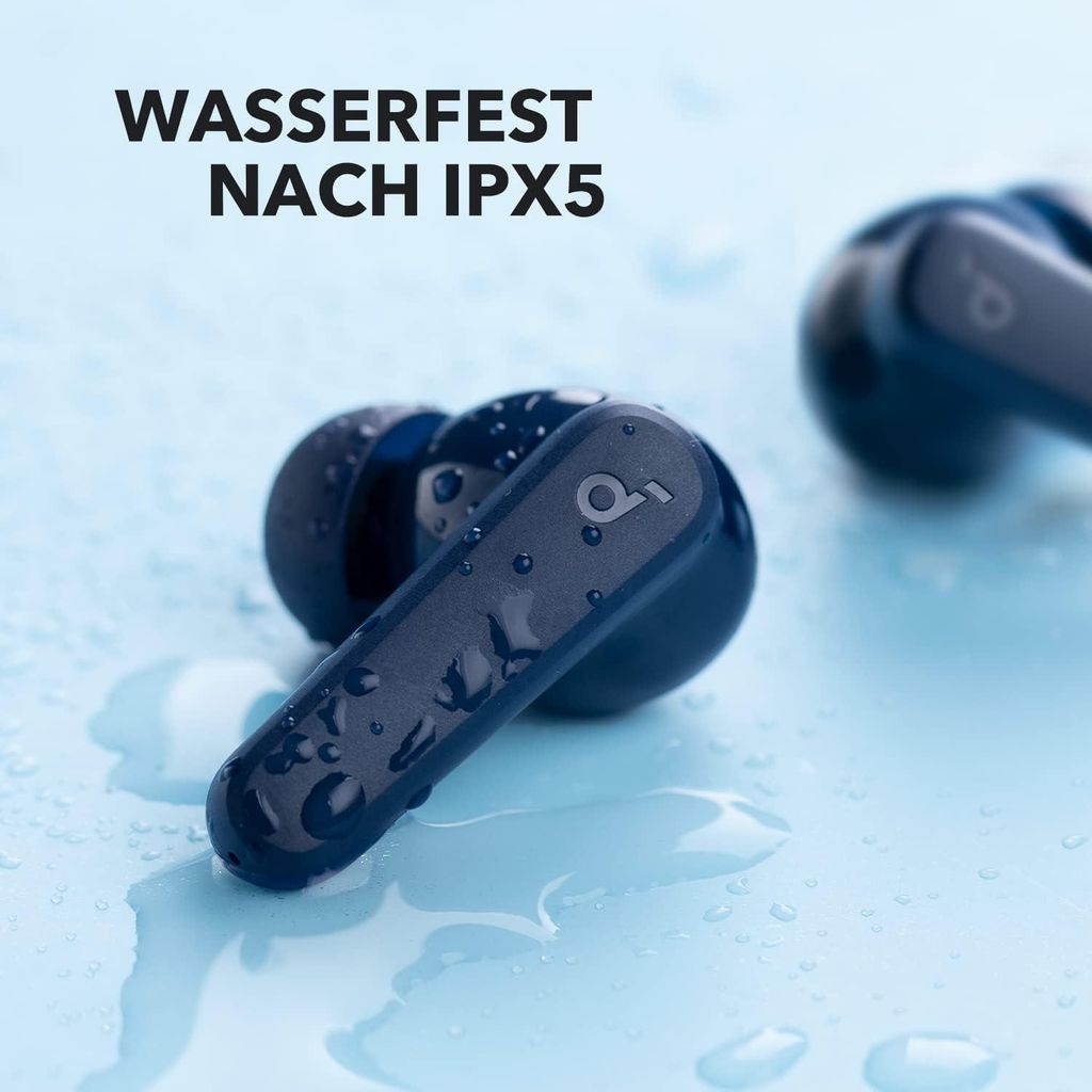 soundcore by Anker P20i Kabellose Bluetooth Kopfhörer in-Ear, 10mm Treiber, Bluetooth 5.3, Anpassbarer EQ, 30 Std. Spielzeit, IPX5 wasserfest, 2 M...