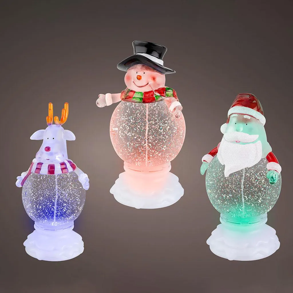 Déco Noël sans Fil : Chiffres LED Lumineux sur Piles - Modèle 488719