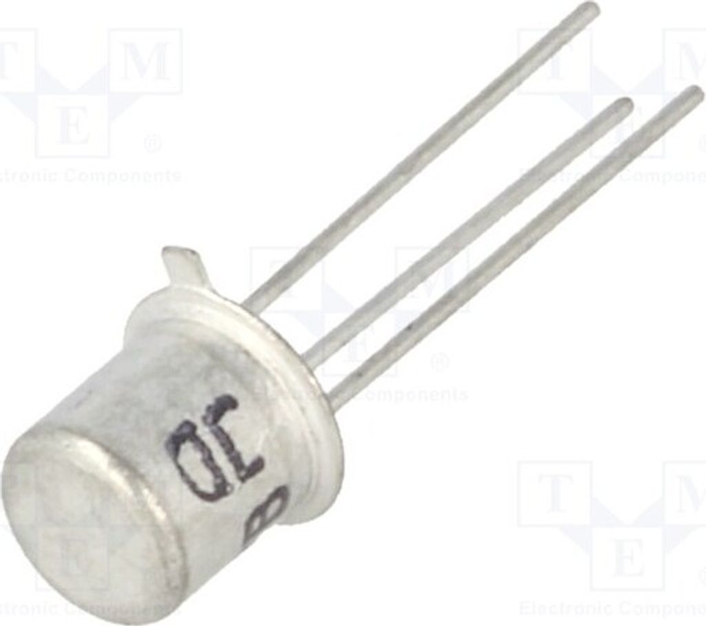 1x Transistor: PNP 10dB BC177B PNP THT-Transistoren bipolar 45V 0,2A TO18 0,3/0,75W