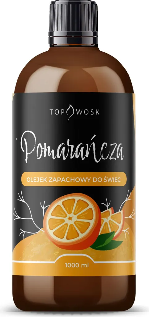 Huile parfumée orange 1000 ml contre les mauvaises odeurs de maison