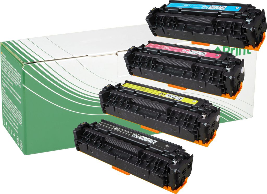 NexoPrint CE410X+411A-13A 305X305A Multipack Toner Produktbild 