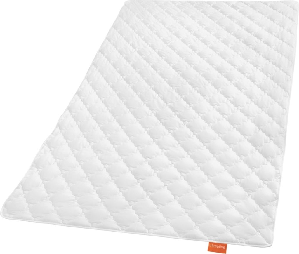 sleepling Bettdecke Bambus 155 x 220 cm, Sommerdecke, Bezug 100 % Baumwolle versteppt mit 100% Viskose (Bambus-Zellstoff), 455 gr. Füllgewicht