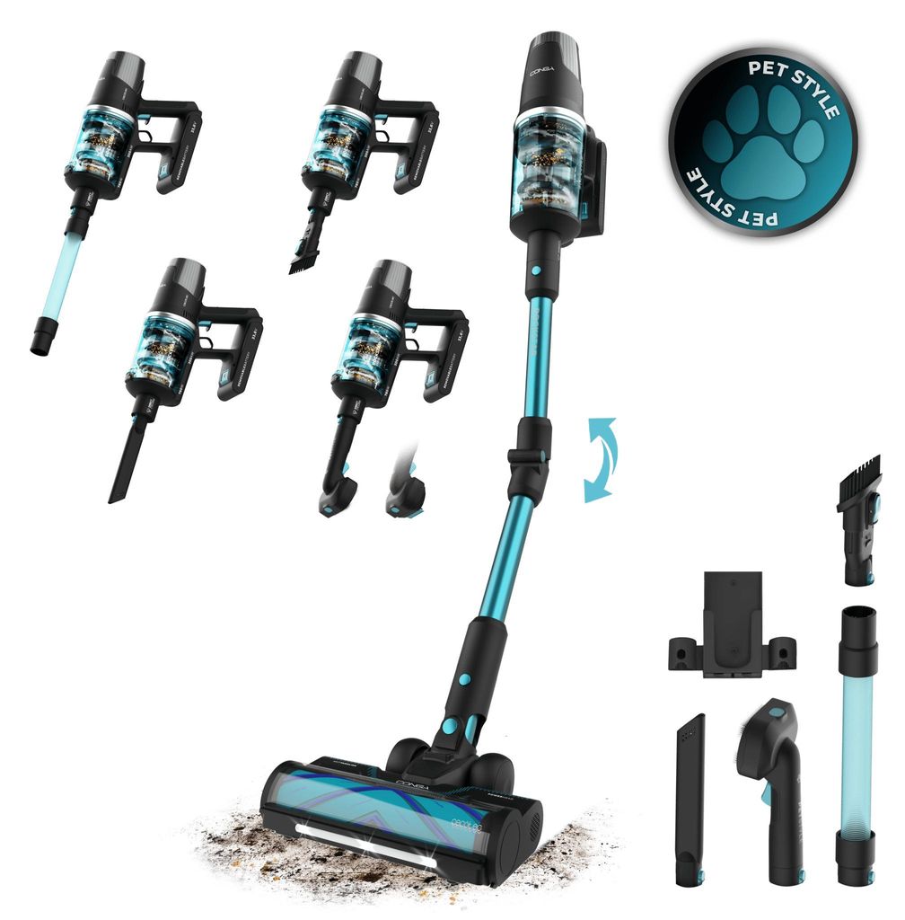 Aspirapolvere a bastone Conga Rockstar RX50 Pet Flex. Immagine del prodotto 