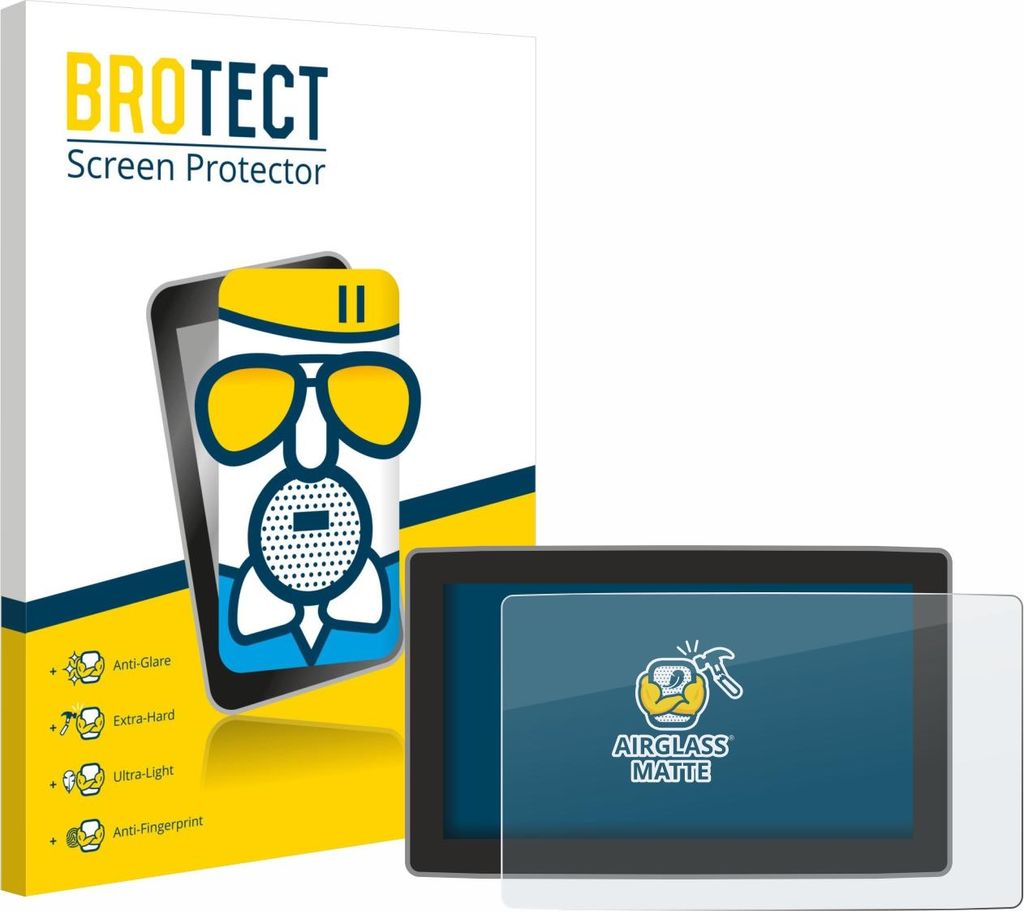 BROTECT Entspiegelungs Schutzglas für Skoda Superb 13" 2025 Schutzfolie Panzer Folie Glas Display Schutz matt