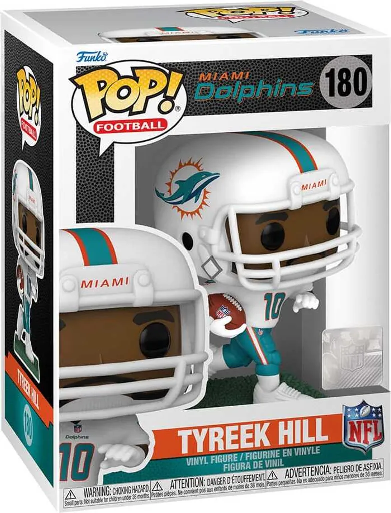 Complétez votre Collection NFL Pop Tyreek Hill Dolphins Miami Introuvable
