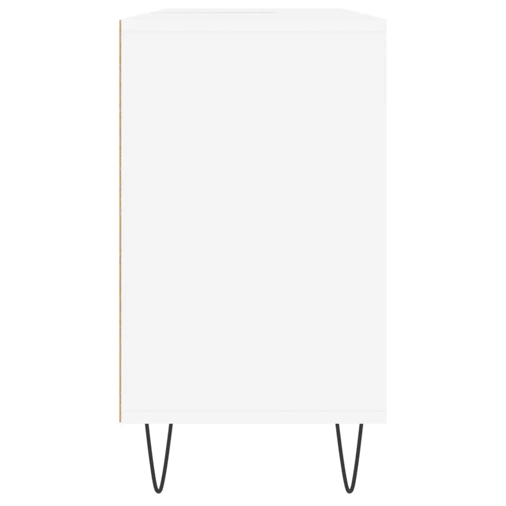 Mobiletto da Bagno vidaXL 80cm Bianco - Alta Resistenza e Stabilità - 5