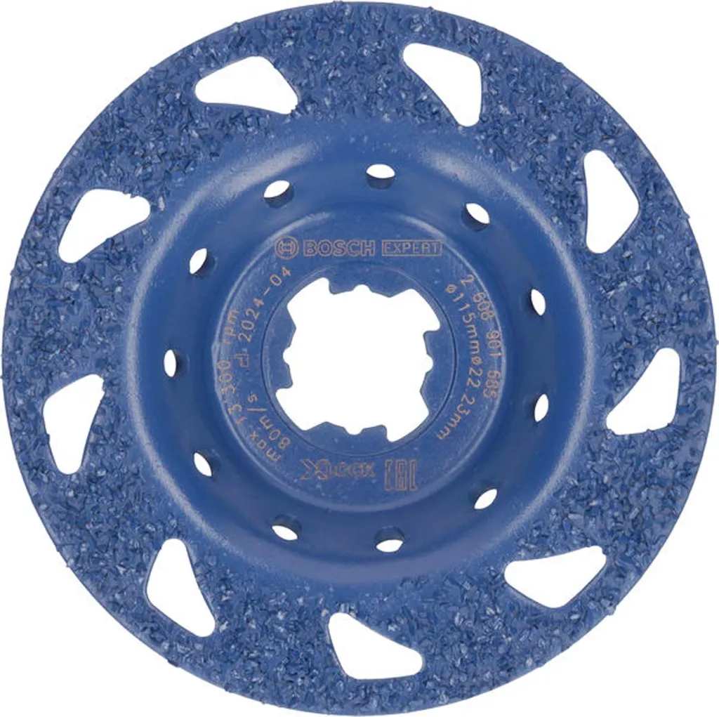 Meule boisseau EXPERT Multi Material Carbide X-LOCK 115 mm 22,23 mm