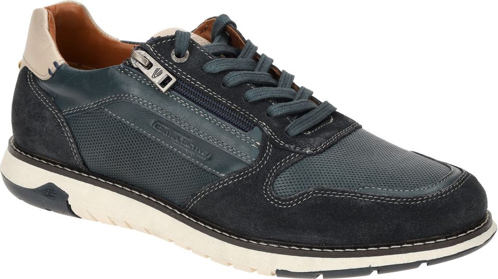 camel active Sportliche Schnürschuhe Herren 31383039383838 Blau 45 EU