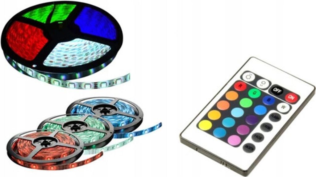 RGB LED pásik HORTENSIA - 250 cm Obrázok produktu 