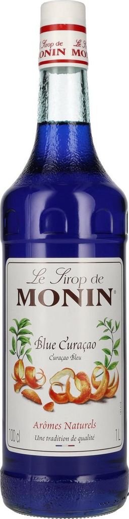 Monin Sirup Blue Curacao 1 liter - koktaily Milchshakes Obrázok produktu 