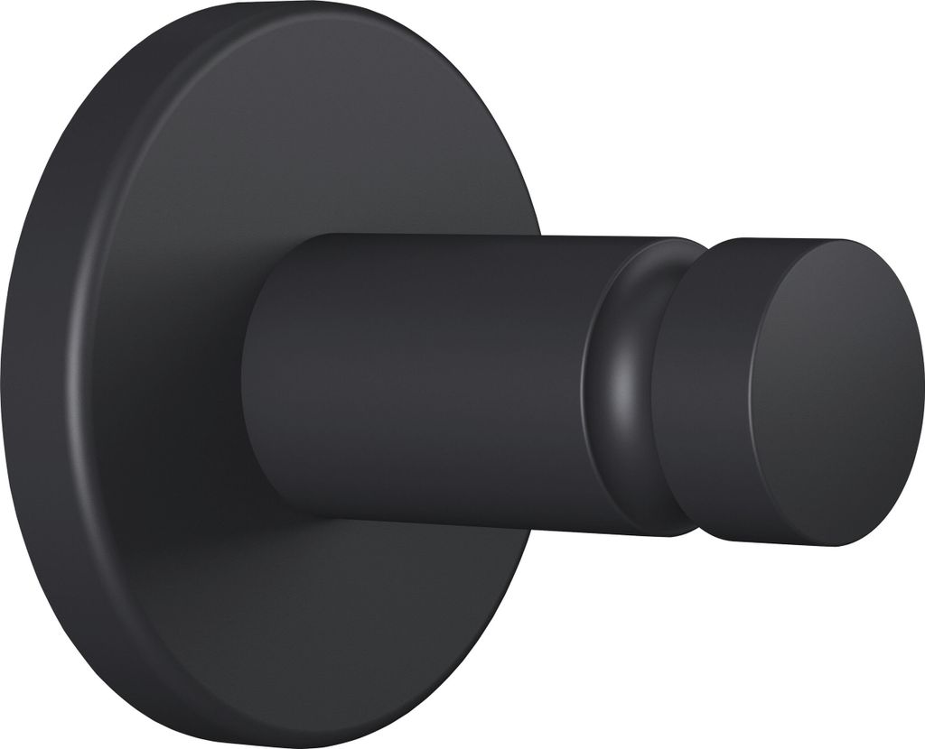 tesa MOON BLACK gancio per asciugamano opaco con soluzione Immagine del prodotto 