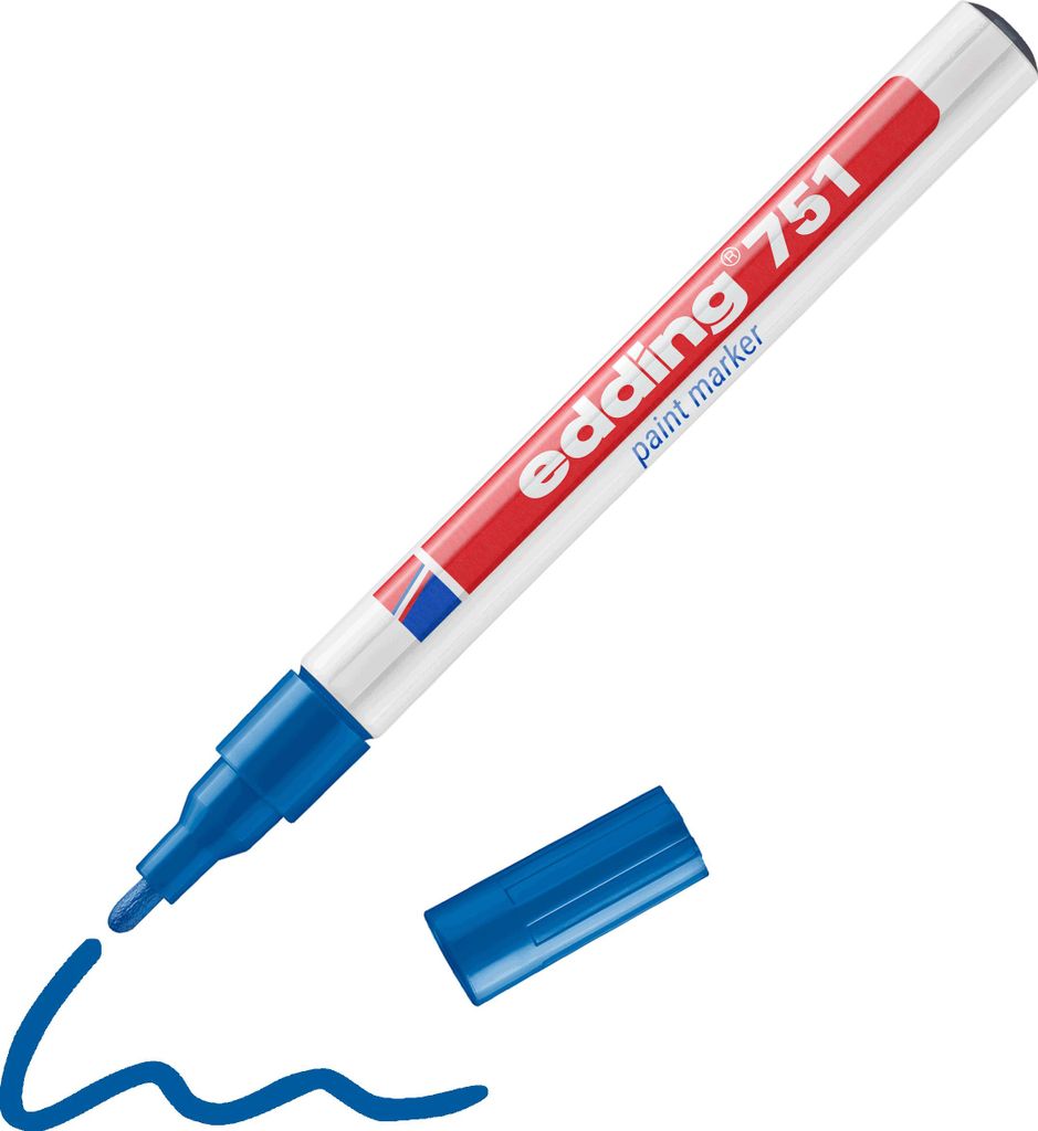 Edding e-751 Lackmarker blau 4-751003 Produktbild 
