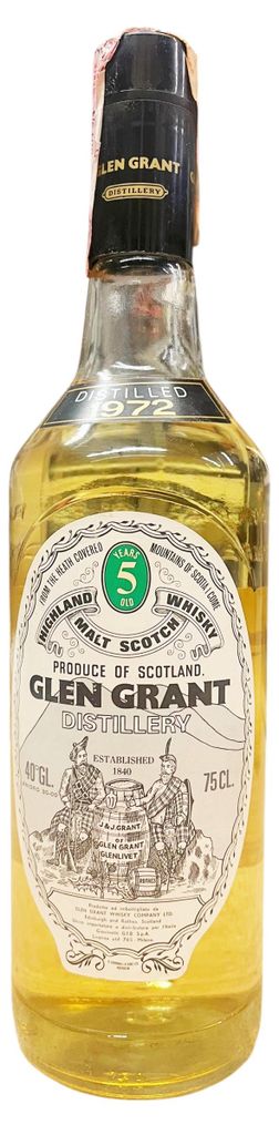 Whisky 1972 Glen Grant Highland Malt 5 years old