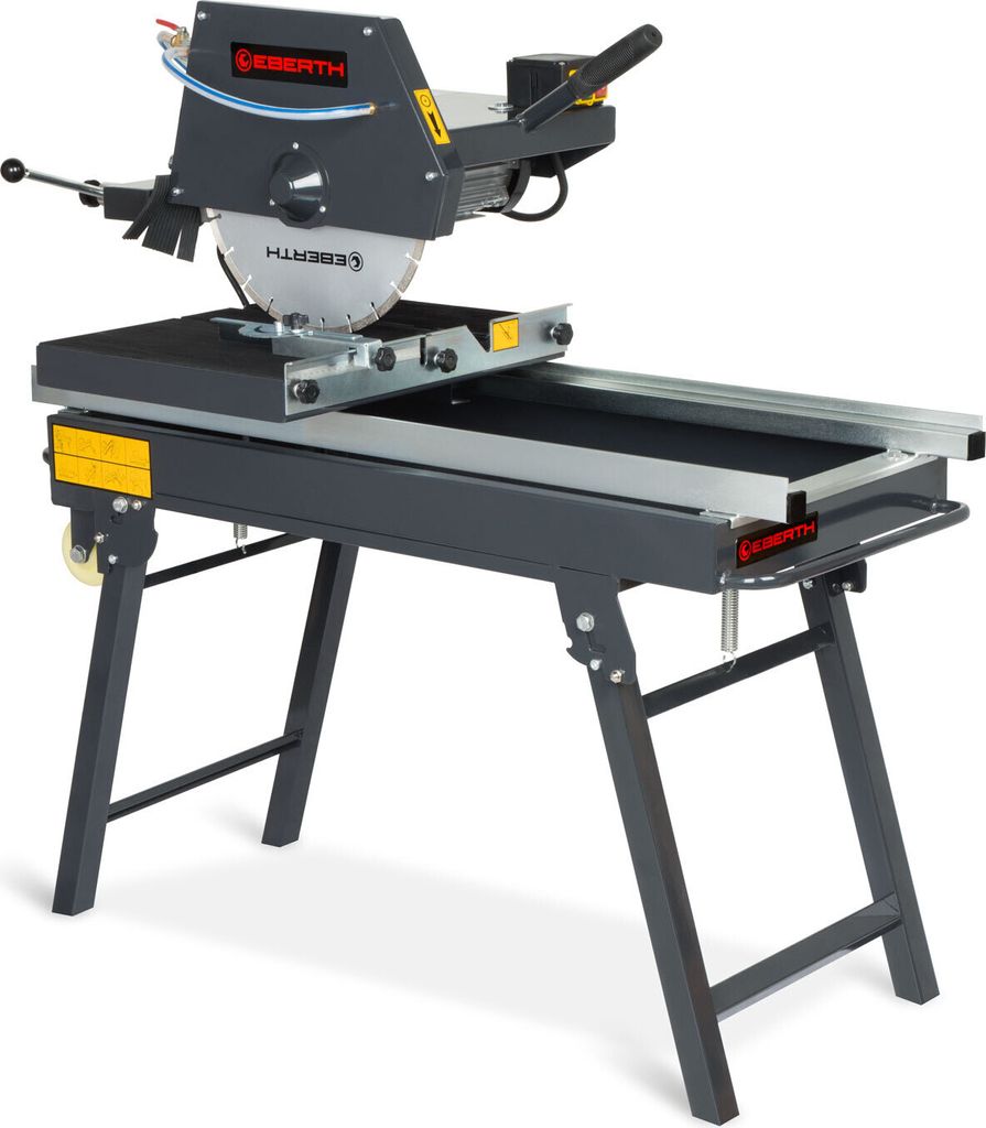 EBERTH Steinsäge Steintrenner Steintrennmaschine Fliesenschneider Elektrisch (2000W, 450mm Diamanttrennscheibe, 140mm Schnitttiefe, 700m Schnittl...