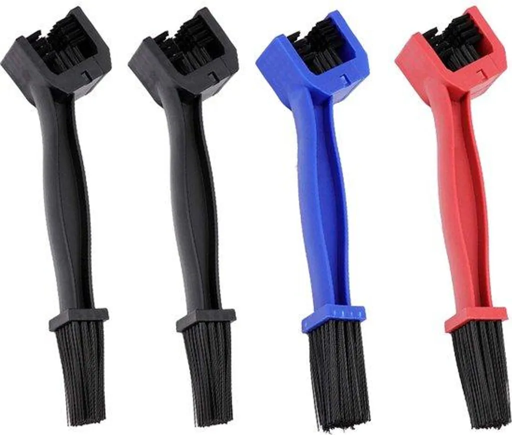 Brosse de nettoyage chaîne pour moto et vélo, idéale pour l'entretien