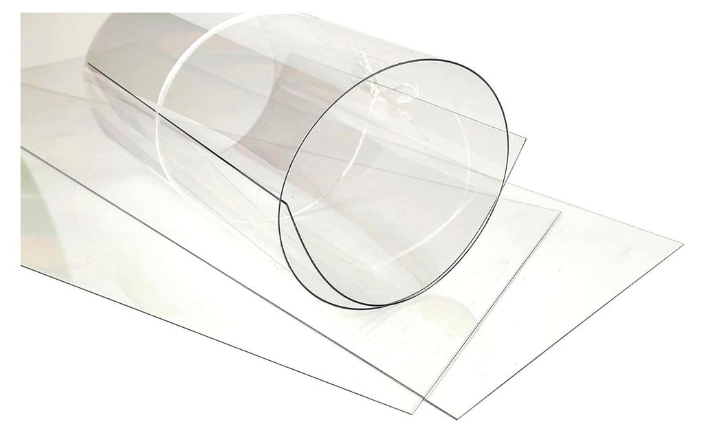 Transparente Polycarbonatplatten aus Makrolon in verschiedenen Formaten (1,5 mm, 1025 x 1250 mm)