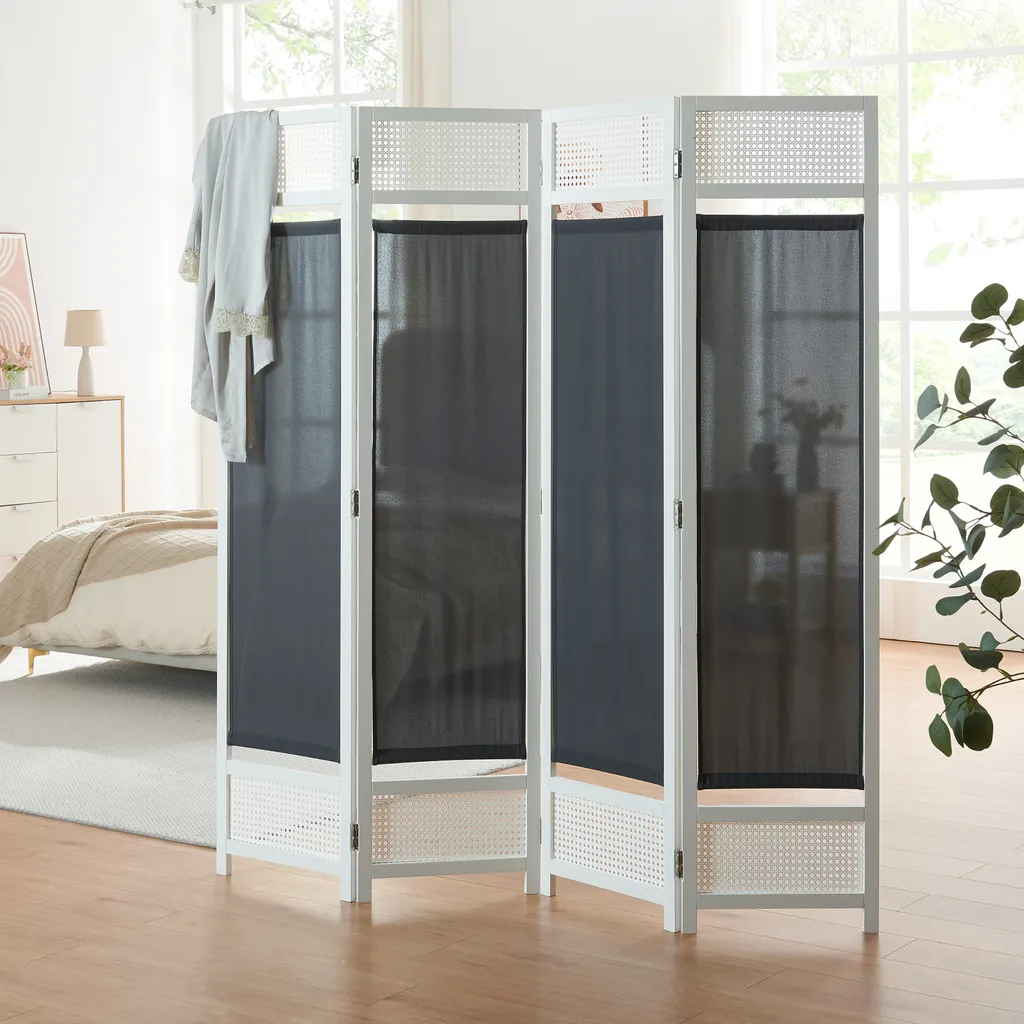 Paravent Dorotea pour créer un coin bureau ou chambre 160x170 cm