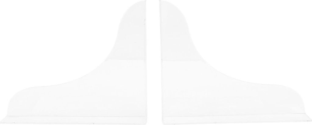 2 PCs Dusche Spritzschutz transparent selbstklebende Anti -Badewanne für Badezimmer Küchenspüle