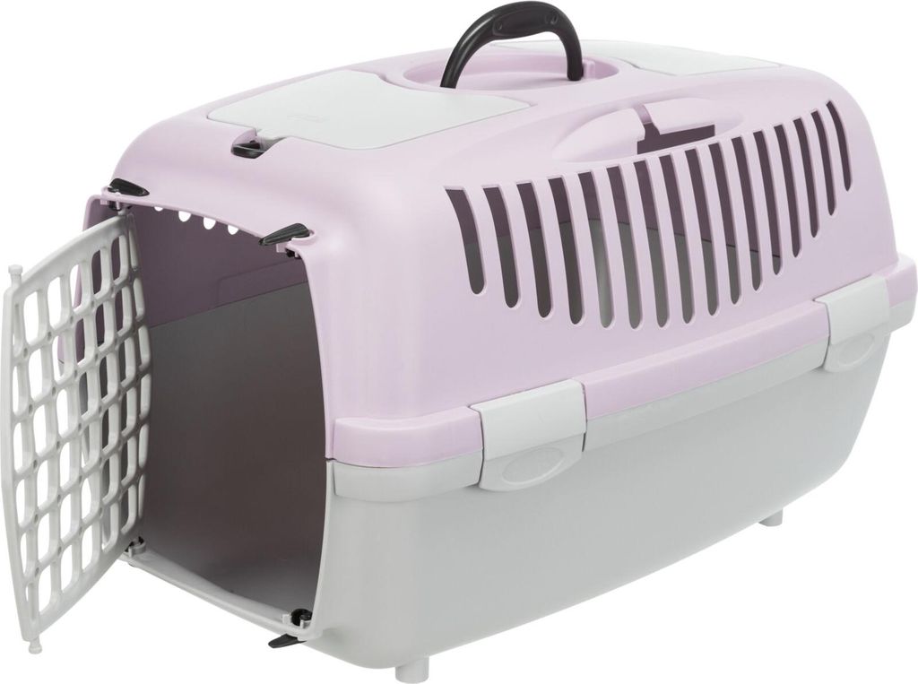 TRIXIE Transportbox Capri 1 & 2 - hellgrau/flieder - 37 × Produktbild 