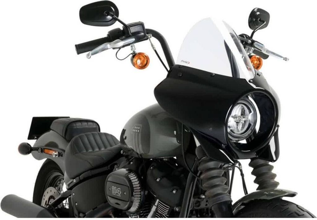 PUIG 21332W Mirage passend fuer HARLEY DAVIDSON SOFTAIL STREET BOB FXBB Transparent