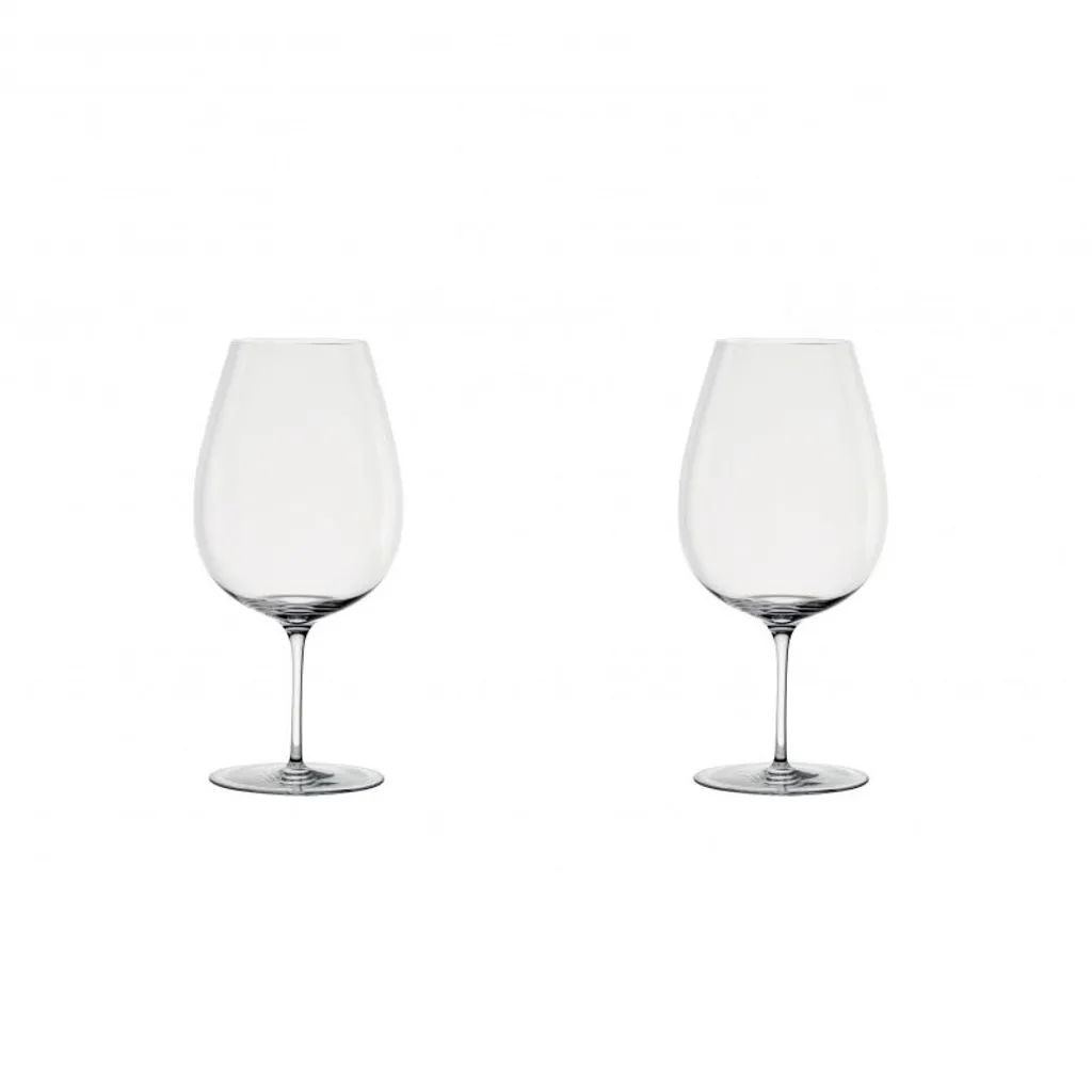 Regala Zafferano Ultraleggero: Set 2 Calici Vino Rosso di Lusso