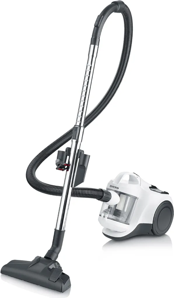 SEVERIN aspirapolvere verticale a ciclone singolo CY 7103, 800 Watt senza sacco, incl. contenitore della polvere e filtro HEPA 12, - 1 pezzo (CY 7103)