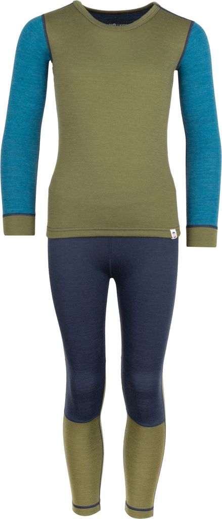 Trollkids Merino Baselayer Set II KInder Mehrfarbig Thermo-Unterwäsche 644-355