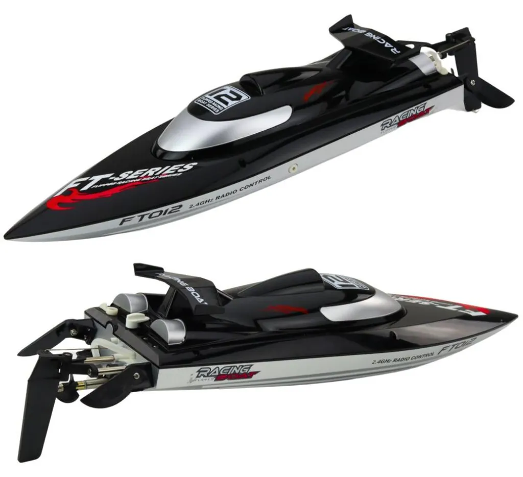 Bateau télécommandé de course FT012 pour s'amuser en eau douce