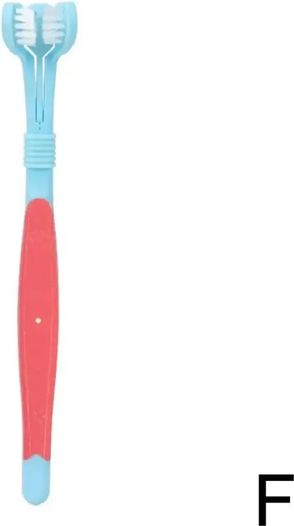 Spazzolino Design 3 Lati per Animali: Alito Fresco e Denti Bianchi