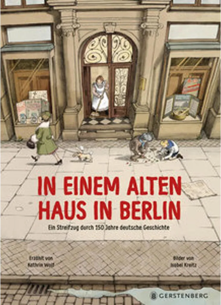 In einem alten Haus in Berlin : Livre relié aux illustrations détaillées