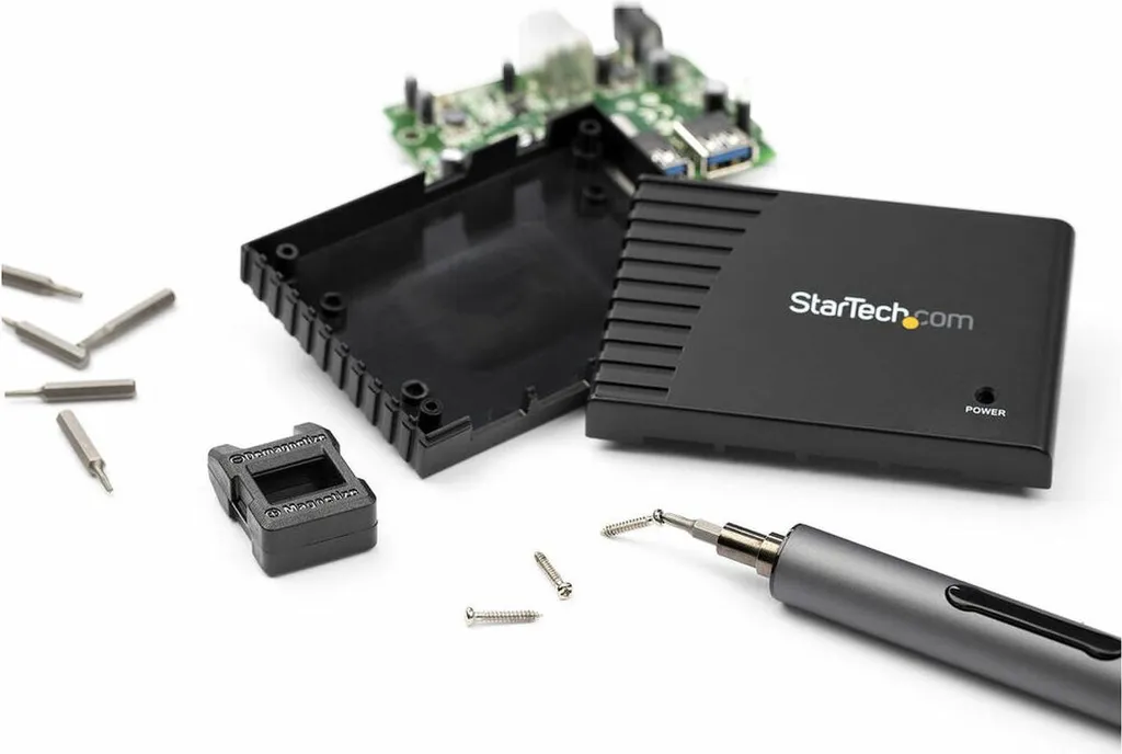 Tournevis électrique Startech : vissez sans effort avec 20 accessoires