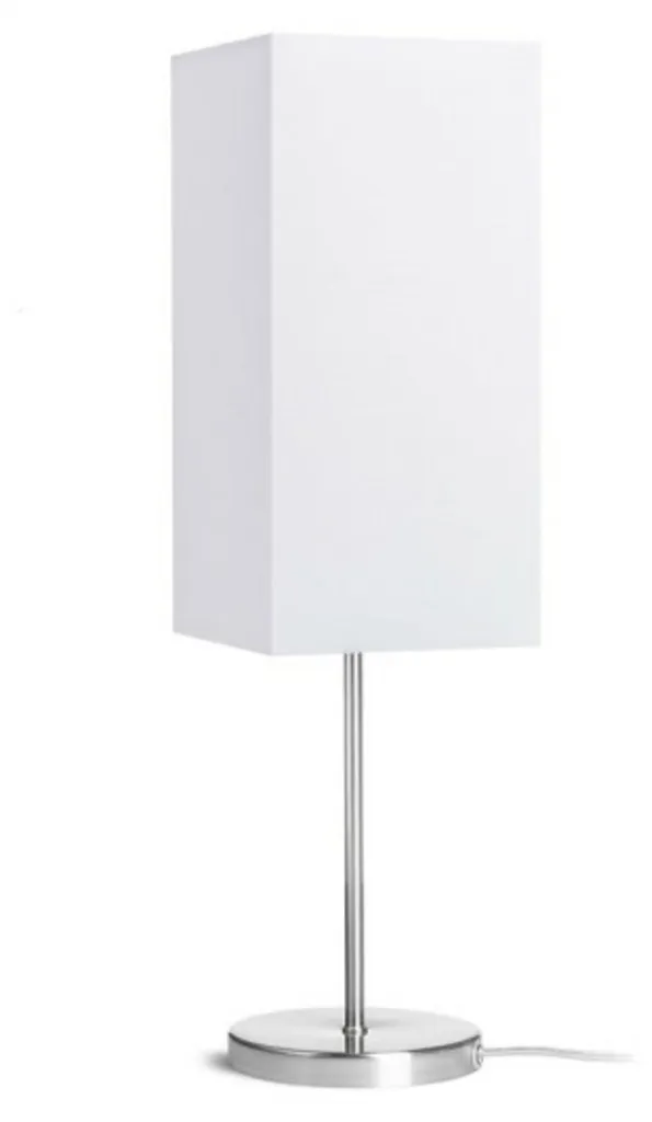 Éclairage d'appoint NYC TEMPO sans éblouissement blanc et nickel LED