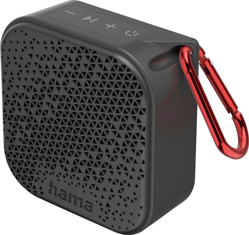 Hama Bluetooth -Lautsprecher "Pocket 3.0" kleine Box, wasserdicht IP67, 3,5W, SW
