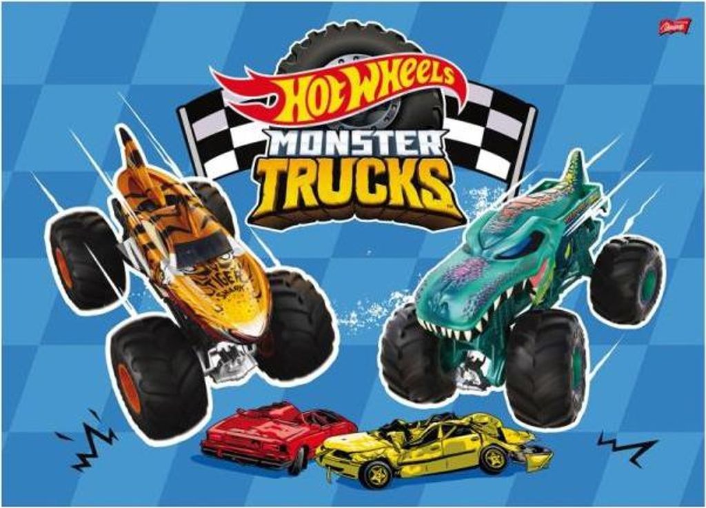 Laminierte Unterlage A3 MATTEL HOT WHEELS Produktbild 