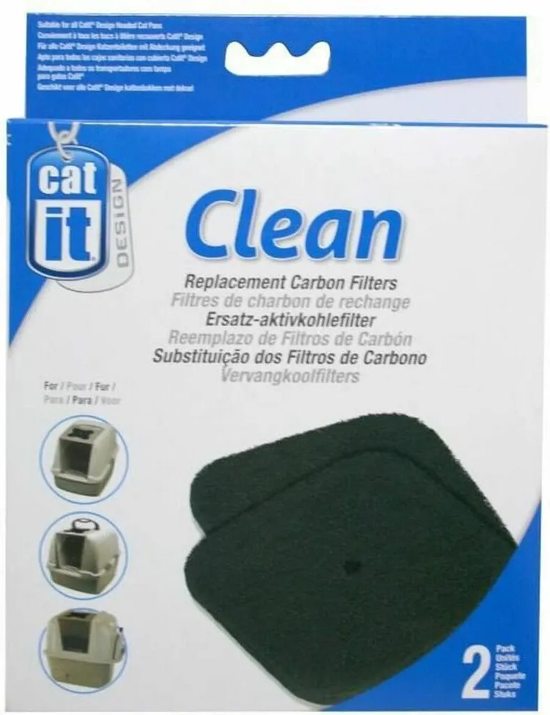 Tapis Catit de litière pour chat avec double couche alvéolée 40x60cm