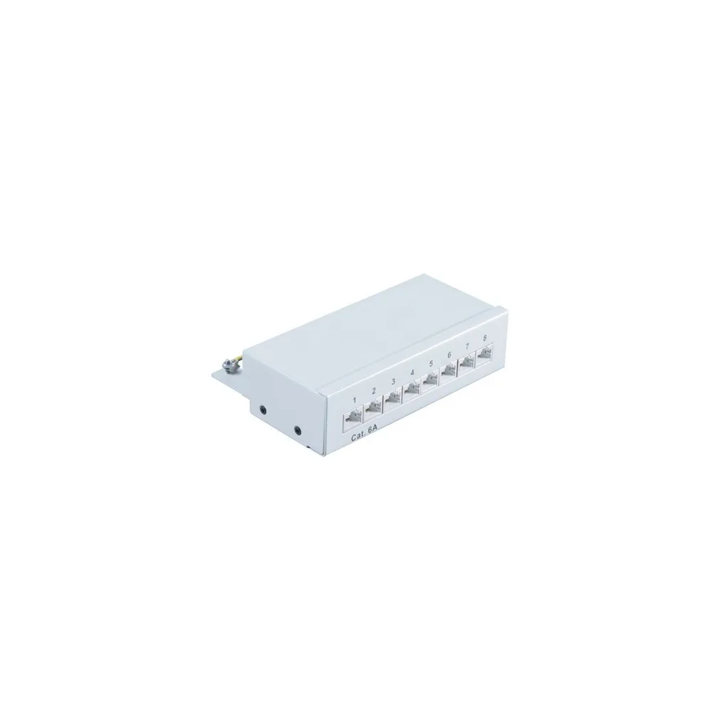 SHVP BS75075 Panneau de brassage 8 ports Cat.6a 1 UH pour baie réseau