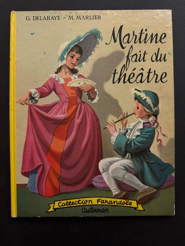 Martine fait du théâtre : Le livre idéal pour gérer le trac enfant