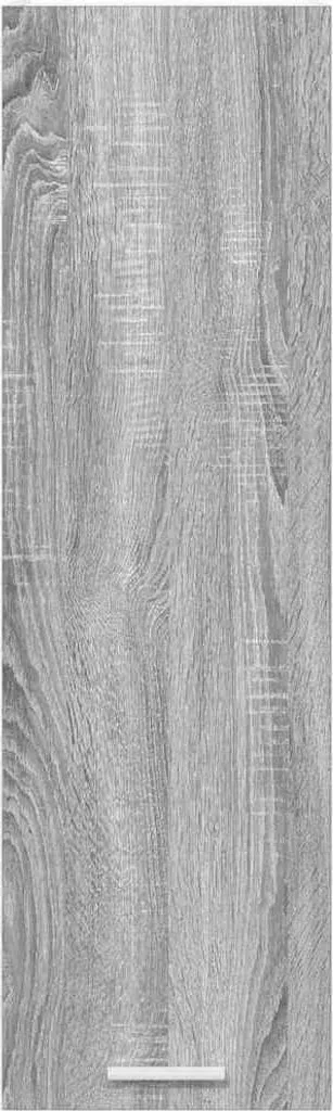 Armadio a Parete SYFAX 30x100 cm Grigio Sonoma - Arredo Essenziale - 6