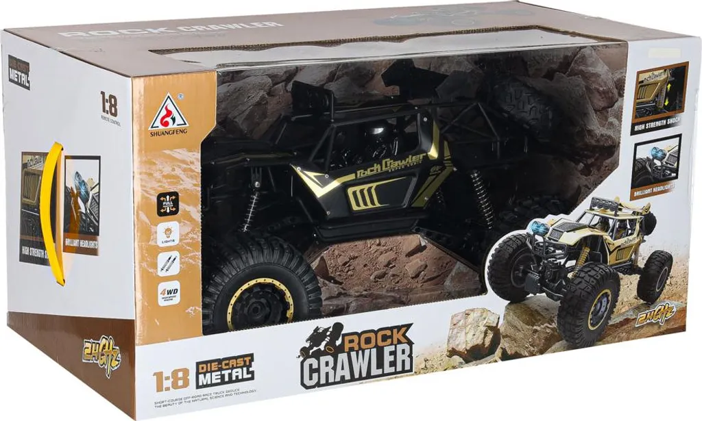 Crawler RC Robuste 1:8 - Ne reste plus bloqué sur les terrains difficiles - 30