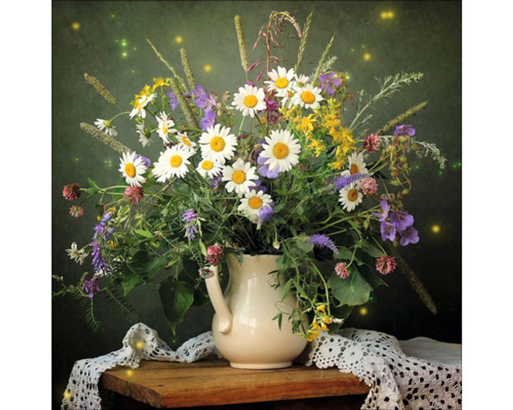 Leinwandbild New Baroque I 27x27 cm