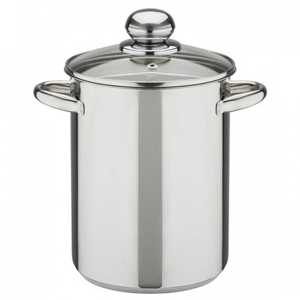 GSW Spargel- und Spaghettitopf 16 cm mit Glasdeckel, Produktbild 