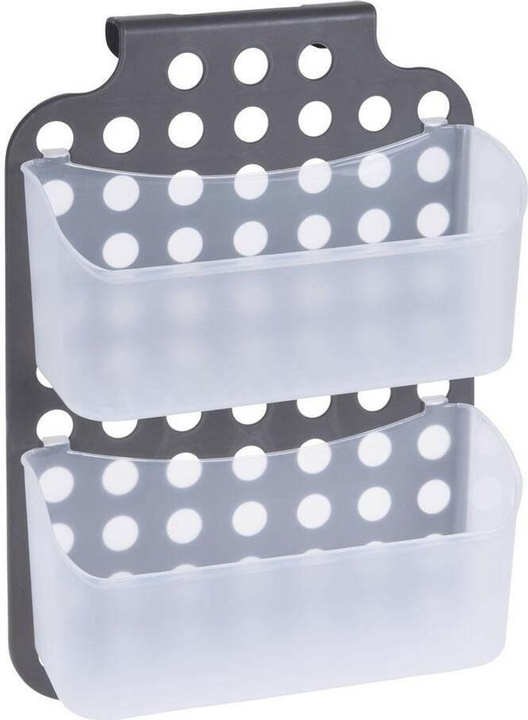 Bathroom Solutions Badezimmer-Organizer, Polypropylen, 35x25x10 cm, weiß