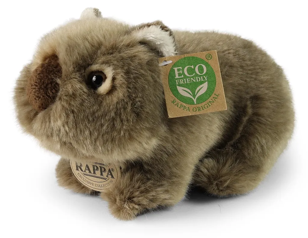 Peluche Wombat 20 cm Bio - Doudou Moelleux et Éco-responsable pour Bébé